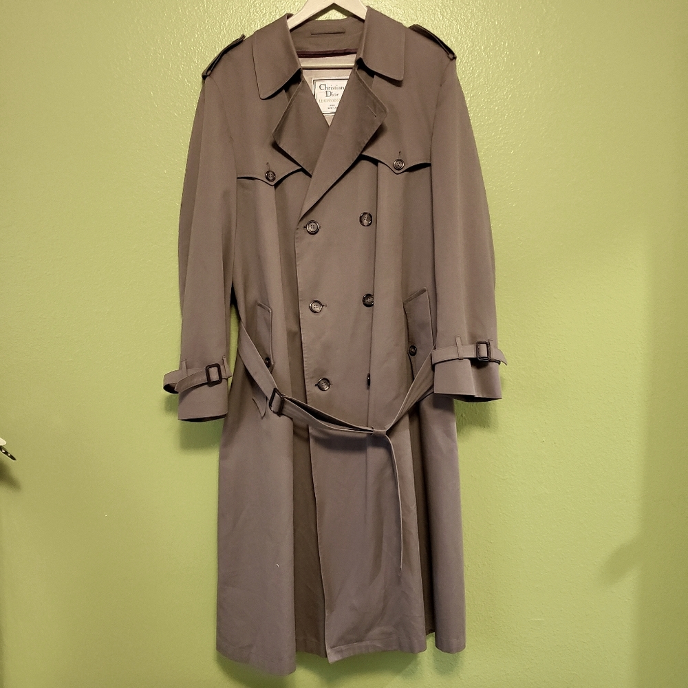 Christian Dior Wool-lined Men's Trench Jacket